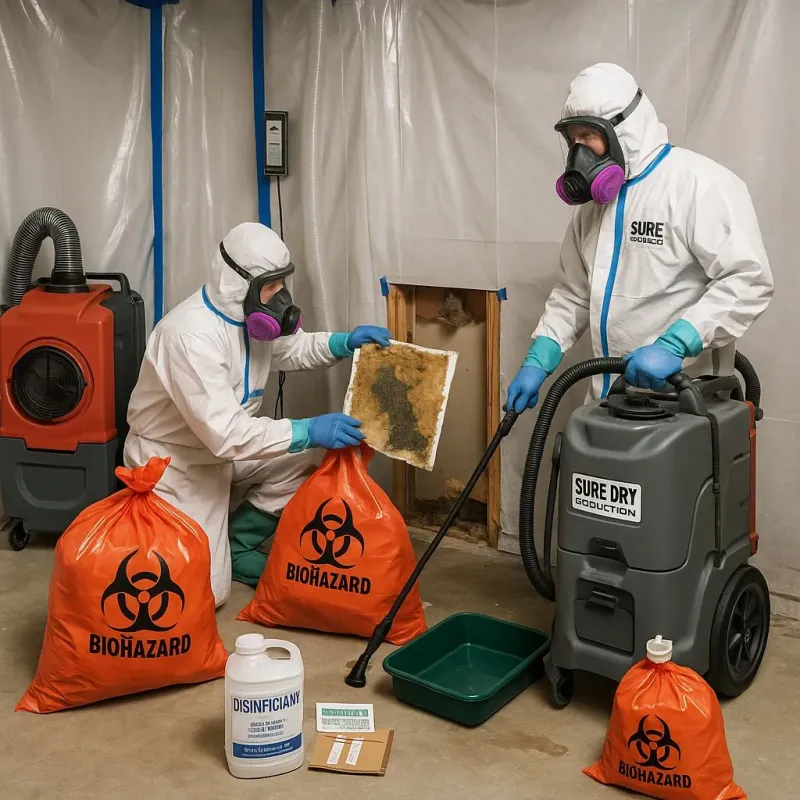 Contaminated Water Handling Protocols process in El Negro, PR